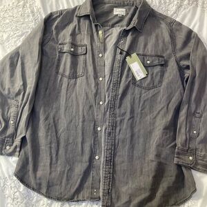 Target (Goodfellow brand) Gray Button down